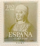 Stamps Spain -  2,80 pesetas 1951