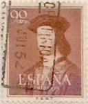 Sellos de Europa - Espaa -  90 céntimos 1952