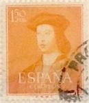 Sellos de Europa - Espa�a -  1,50 pesetas 1952