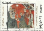 Stamps Spain -  NAVIDAD 2012. LA ADORACIÓN DE LOS REYES MAGOS, CATEDRAL DE SALAMANCA. EDIFIL 4755