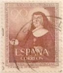 Stamps : Europe : Spain :  90 céntimos 1952