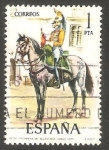 Stamps Spain -  2350 - Uniforme militar de Trompeta de Alcántara de Línea