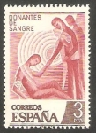 Stamps Spain -  2355 - Donantes de sangre