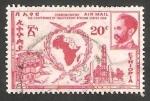 Stamps Ethiopia -  Conferencia de Estados africanos independientes, en Accra