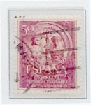 Stamps Spain -  50 céntimos 1953