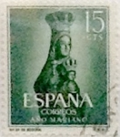 Stamps Spain -  15 céntimos 1954