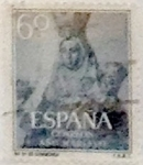 Stamps Spain -  60 céntimos 1954