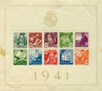 Stamps Portugal -  Bloc Trajes Regionales