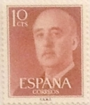 Sellos de Europa - Espaa -  10 céntimos 1955