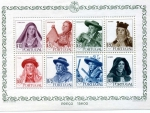 Stamps Portugal -  Bloc Peinados Regionales