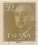 Sellos de Europa - Espa�a -  50 céntimos 1955