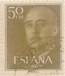 Sellos de Europa - Espaa -  50 céntimos 1955