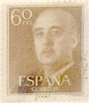Sellos de Europa - Espa�a -  60 céntimos 1955