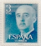 Sellos de Europa - Espa�a -  3 pesetas 1955