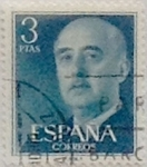 Sellos de Europa - Espa�a -  3 pesetas 1955