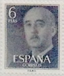 Sellos de Europa - Espa�a -  6 pesetas 1955
