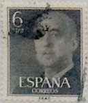 Sellos de Europa - Espa�a -  6 pesetas 1955