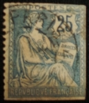 Stamps France -  Droits de Chomme