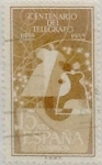 Sellos de Europa - Espa�a -  15 céntimos 1955