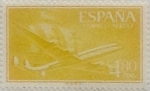 Stamps Spain -  4,80 pesetas 1955
