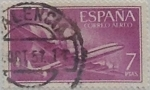 Stamps Spain -  7 pesetas 1955