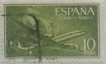Stamps Spain -  10 pesetas 1955