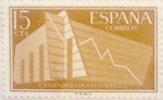 Stamps Spain -  15 céntimos 1956