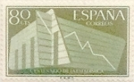 Sellos de Europa - Espaa -  80 céntimos 1956
