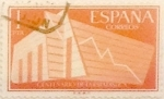 Stamps Spain -  1 peseta1956