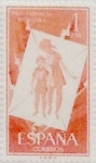 Stamps Spain -  1 peseta 1956