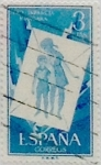Stamps Spain -  3 pesetas 1956