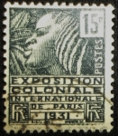 Stamps France -  Exposition Coloniale Internationale de Paris
