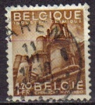 Stamps Europe - Belgium -  BELGICA 1948 Scott 375 Sello Promoción de la exportación Industria Quimica 1,20fr usado Michel 814