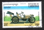 Sellos del Mundo : Asia : Camboya : Mercedes model 1901