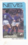 Stamps Saint Kitts and Nevis -  Mundial de futbol México-86