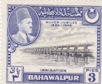 Stamps Asia - Pakistan -  BAHAWALPUR- Silver Jubilee 1924-1949