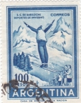 Stamps Argentina -  Deportes de invierno en Bariloche