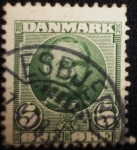 Stamps Denmark -  King Frederick VIII