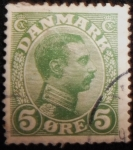 Stamps : Europe : Denmark :  King Christian X