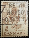 Stamps Denmark -  King Christian X