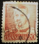 Stamps : Europe : Denmark :  King Frederick IX