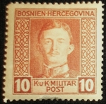 Stamps Bosnia Herzegovina -  Karl I