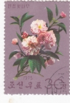 Sellos de Asia - Corea del norte -  Flores