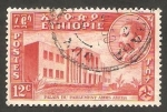 Sellos de Africa - Etiop�a -  Palacio de El Parlamento, en Addis Abeba