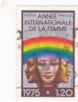 Stamps France -  Año internacional de la mujer