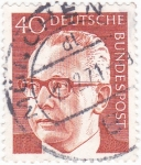 Stamps : Europe : Germany :  Presidente G. Heineman