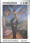 Stamps : America : Honduras :  Bicentenario del Nacimiento General Francisco Morazán