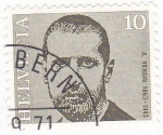 Stamps Switzerland -  A.Yersin 1863-1943 medico-biologo