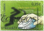Stamps Spain -  (246) VALORES CÍVICOS. PROTECCIÓN PERSONAS DISCAPACITADAS. EDIFIL 4640