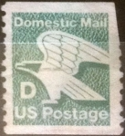 Stamps United States -  Intercambio 0,20 usd 22 centavos 1985